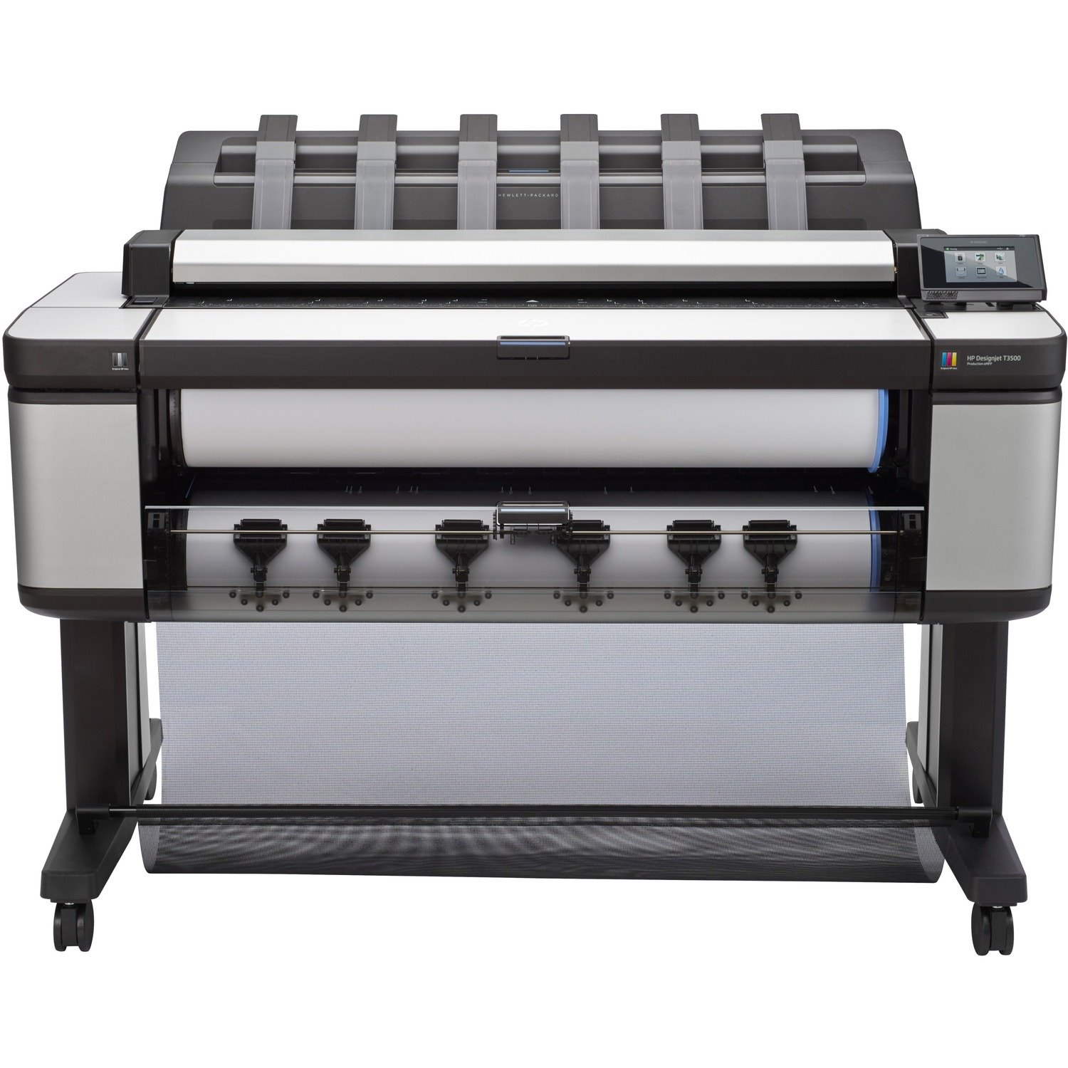 HP Designjet T3500 Inkjet Large Format Printer - Includes Copier, Printer, Scanner - 36" Print Width - Color