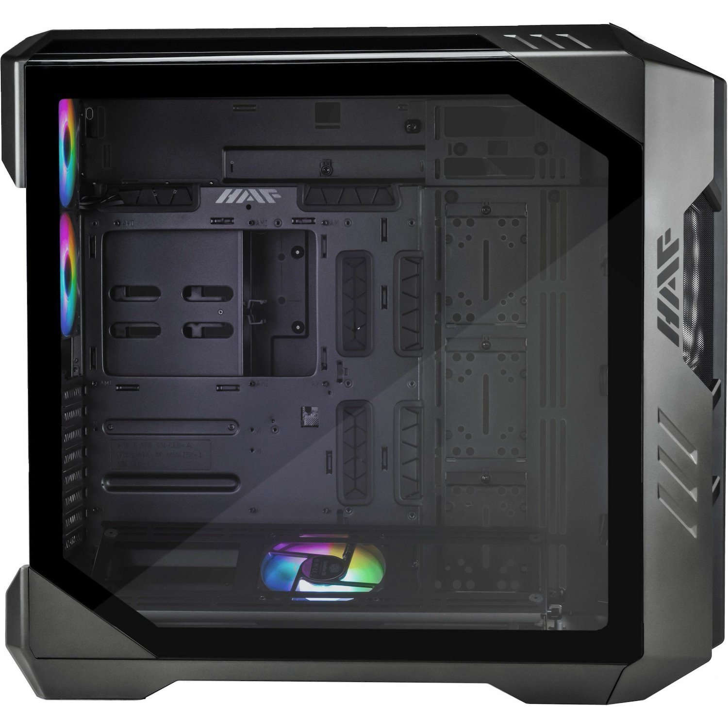 Cooler Master H700-IGNN-S00 Computer Case - Mini ITX, Micro ATX, ATX Motherboard Supported - Full-tower - Steel, Plastic, Tempered Glass - Titanium Grey, Grey