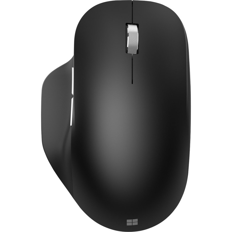 Microsoft Mouse - Bluetooth/Radio Frequency - 2 Programmable Button(s) - Matte Black
