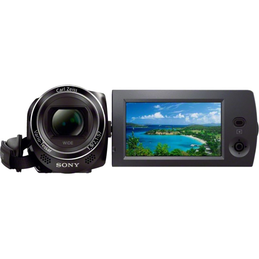 Sony Handycam HDR-PJ230/B Digital Camcorder - 2.7" LCD Screen - 1/5.8" Exmor R CMOS - Full HD - Black