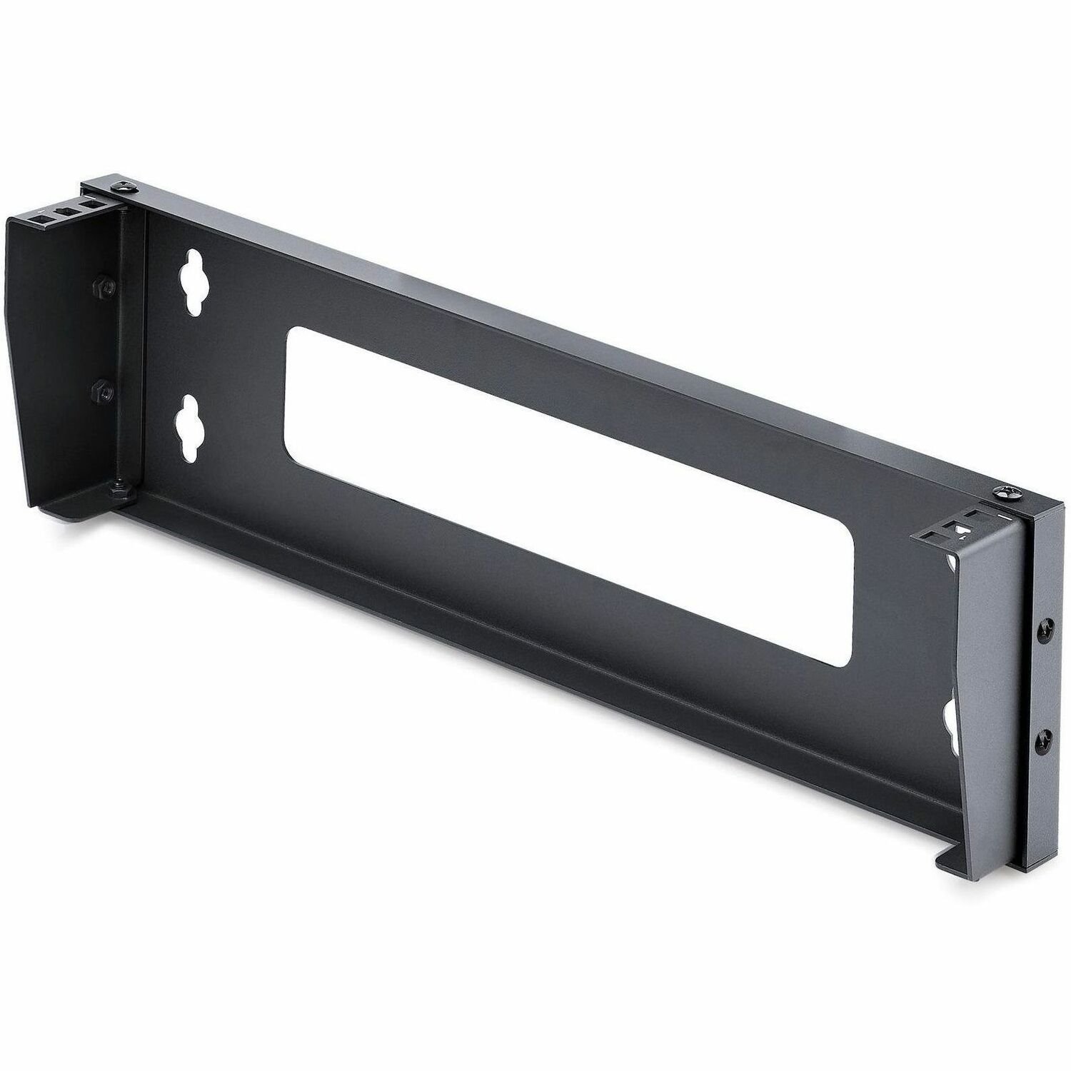 StarTech.com 1U Vertical Wall-Mount Bracket For 19-Inch Rack Mountable Equipment, 121lb/55kg Capacity, For Patch Panels/Servers/Networking