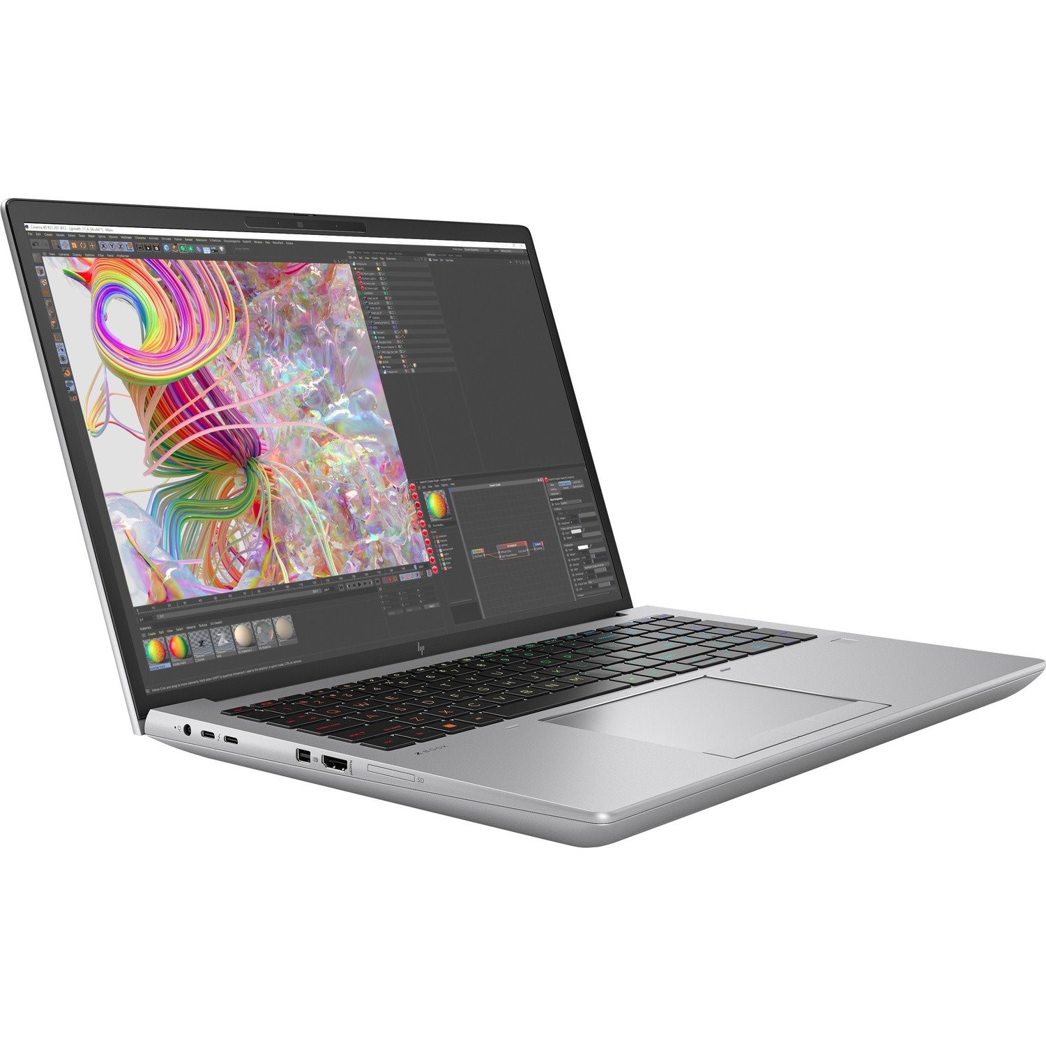 HP ZBook Fury G9 LTE Advanced 16" Mobile Workstation - Intel Core i9 12th Gen i9-12950HX Octa-core (8 Core) 2.30 GHz - 64 GB Total RAM - 2 TB SSD
