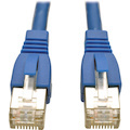 Eaton Tripp Lite Series Cat6a 10G Snagless Shielded STP Ethernet Cable (RJ45 M/M), PoE, Blue, 10 ft. (3.05 m)