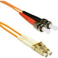 ENET 3M ST/LC Duplex Multimode 50/125 OM2 Orange Fiber Patch Cable 3 meter ST-LC Individually Tested