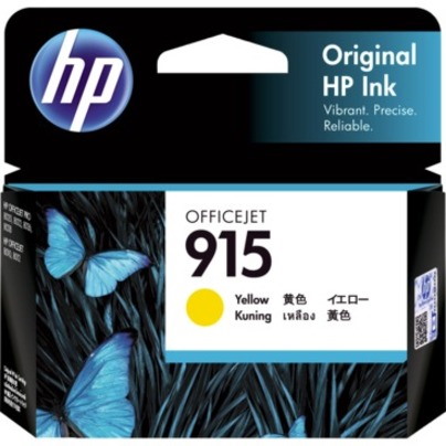 HP 915 Original Inkjet Ink Cartridge - Yellow Pack