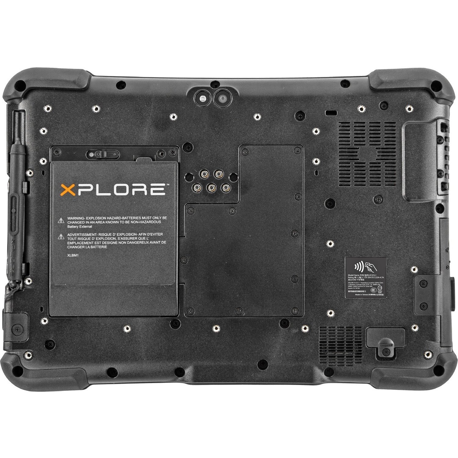 Xplore XSLATE L10 Rugged Tablet - 25.7 cm (10.1") - Qualcomm Snapdragon 660 - 4 GB - 64 GB Storage - Android 8.1 Oreo - 4G