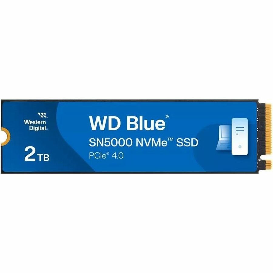 WD Blue SN5000 WDS200T4B0E 2 TB Solid State Drive - M.2 2280 Internal - PCI Express NVMe (PCI Express NVMe 4.0 x4)