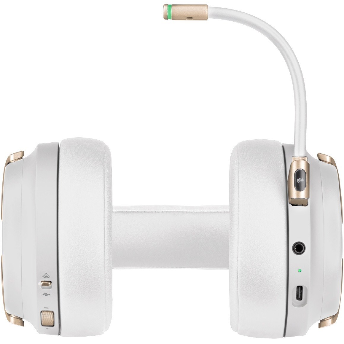 Corsair VIRTUOSO RGB Wireless High-Fidelity Gaming Headset - Pearl