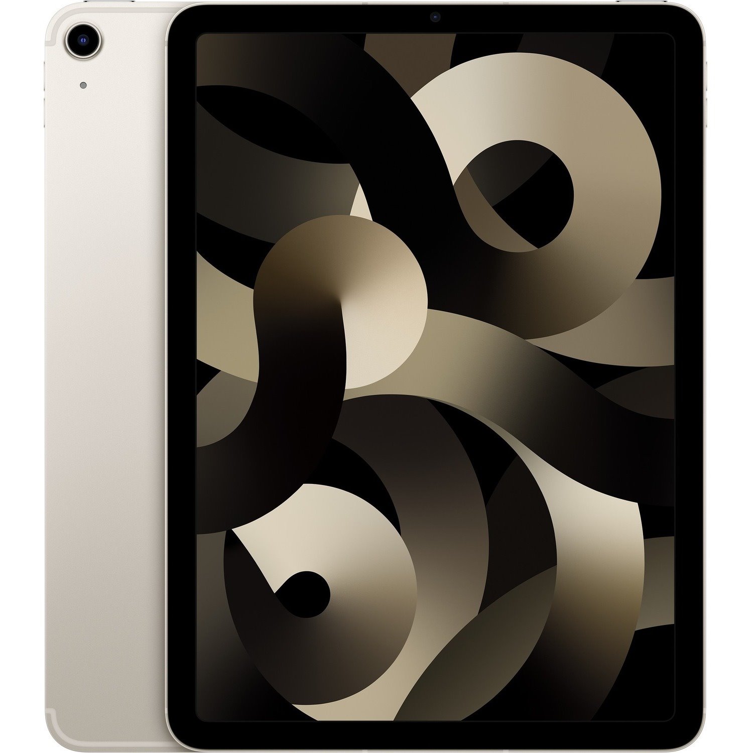 Apple iPad Air (5th Generation) Tablet - 27.7 cm (10.9") - Apple M1 - 8 GB - 64 GB Storage - iPadOS 15 - 5G - Starlight