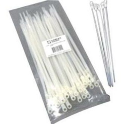 C2G 6in Screw-Mountable Cable Ties - 50pk