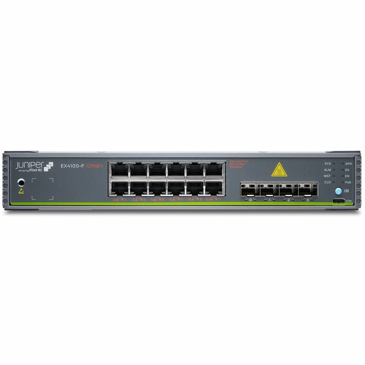 Juniper Networks Ex4100-F 12-Port Poe+ Taa