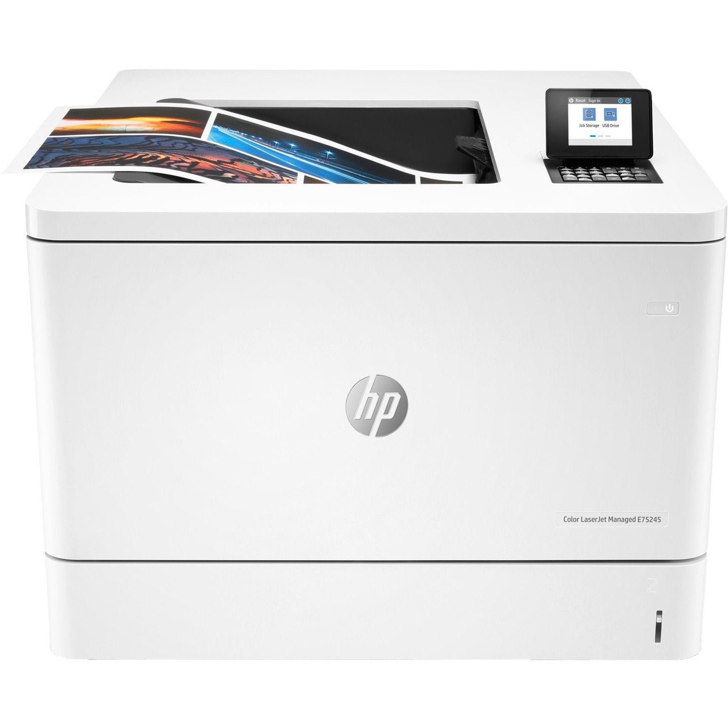 HP LaserJet Managed E75245 E75245dn Desktop Laser Printer - Colour