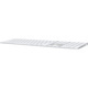 Apple Magic Keyboard - Wired/Wireless Connectivity - Lightning Interface - Silver