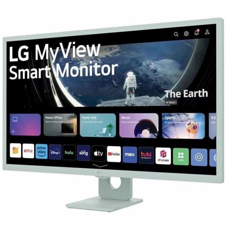 LG MyView 32SR50F-G 32" Class Full HD Smart LCD Monitor - 16:9 - Green