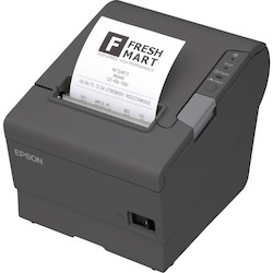Epson TM-T88V Desktop Direct Thermal Printer - Monochrome - Receipt Print - USB - 11.81 in/s Mono - 3.15" Label Width