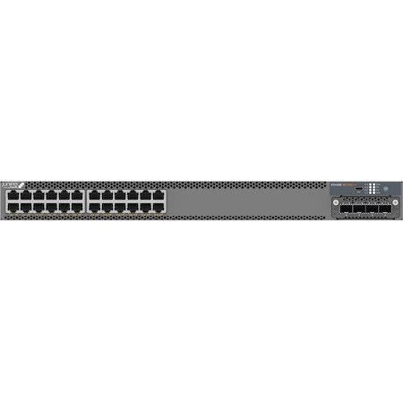 Juniper EX4400 EX4400-24MP 24 Ports Manageable Ethernet Switch - 10 Gigabit Ethernet, 100 Gigabit Ethernet - 10GBase-T, 100Base-X