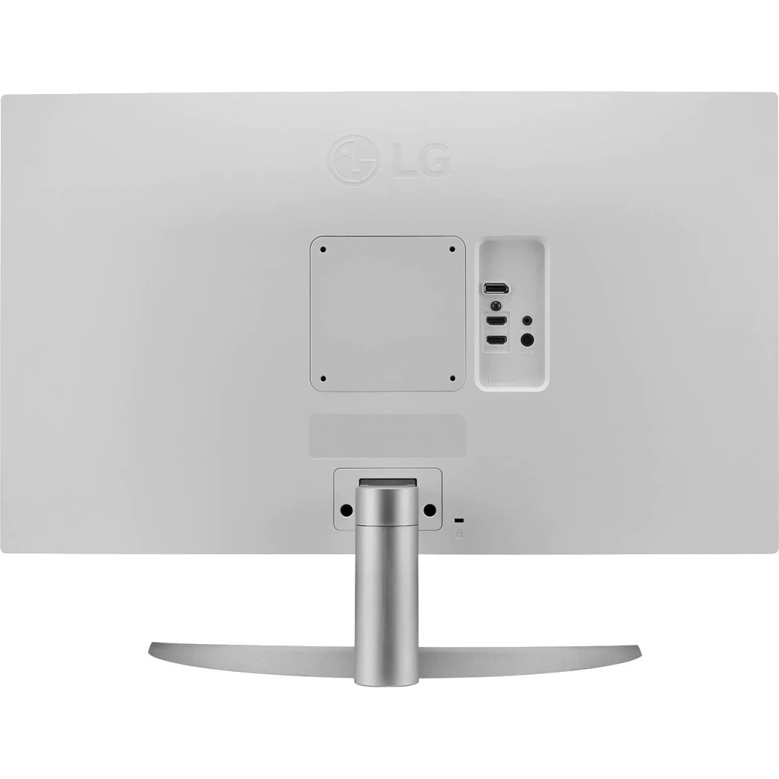 white lg computer monitor