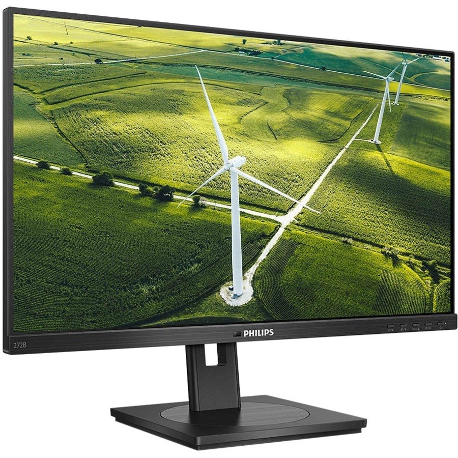 Philips 272B1G 27" Class Full HD LCD Monitor - 16:9 - Textured Black