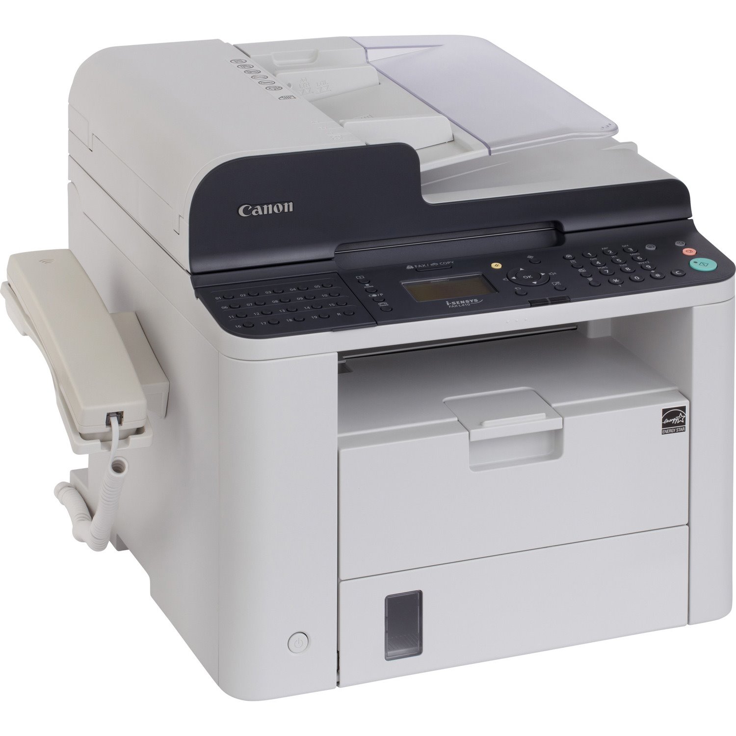 Canon i-SENSYS FAX-L410 Laser Multifunction Printer - Monochrome