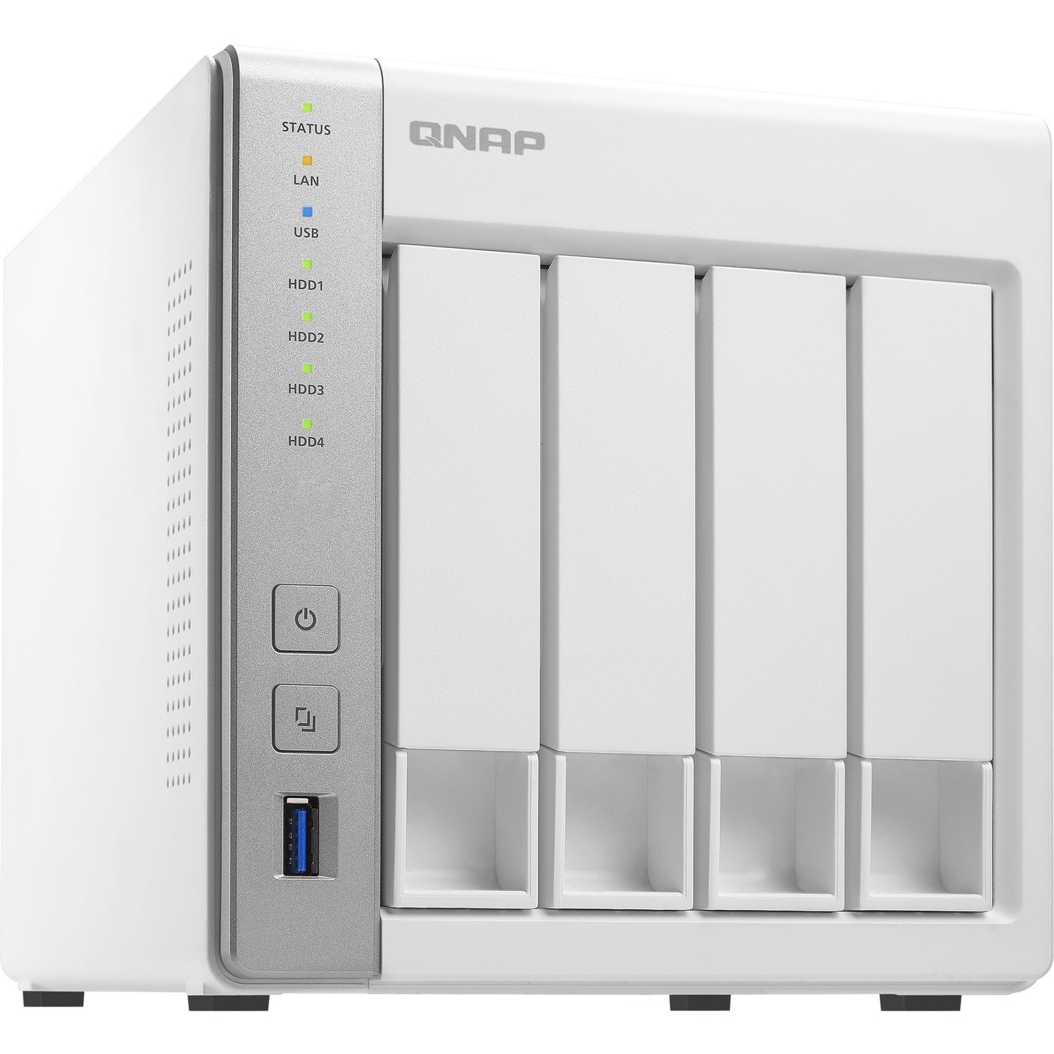 QNAP Turbo NAS TS-431P 4 x Total Bays SAN/NAS Storage System - Annapurna Labs Alpine AL-212 Dual-core (2 Core) 1.70 GHz - 1 GB RAM - DDR3 SDRAM Tower