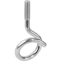 Garvin 3/4" Loop Size Machine Screw Thread Bridle Ring With 10-24 Threaded Leg