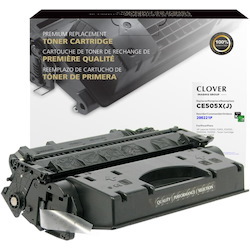 Clover Technologies Remanufactured Extended Yield Laser Toner Cartridge - Alternative for HP 05L, 05X (CE505X, CE505L, CE505X(J)) - Black Pack