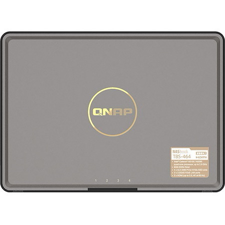 QNAP NASbook TBS-464 SAN/NAS Storage System