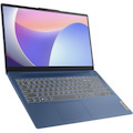 Lenovo IdeaPad Slim 3 15IAN8 82XB000WUS 15.6" Notebook - Full HD - 1920 x 1080 - Intel Core i3 i3-N305 Octa-core (8 Core) 1.80 GHz - 8 GB Total RAM - 8 GB On-board Memory - 256 GB SSD - Abyss Blue