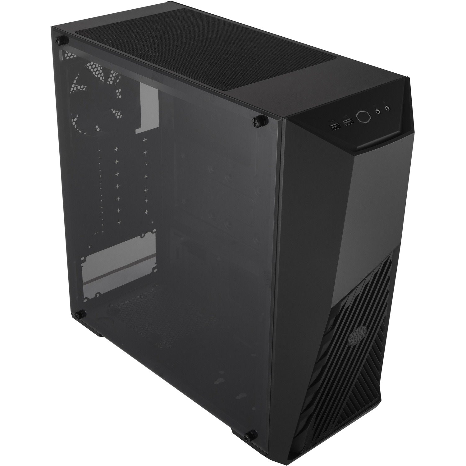 Cooler Master MasterBox MCB-K501L-KANN-S00 Gaming Computer Case - ATX, Micro ATX, Mini ITX Motherboard Supported - Mid-tower - Plastic, Acrylic - Black