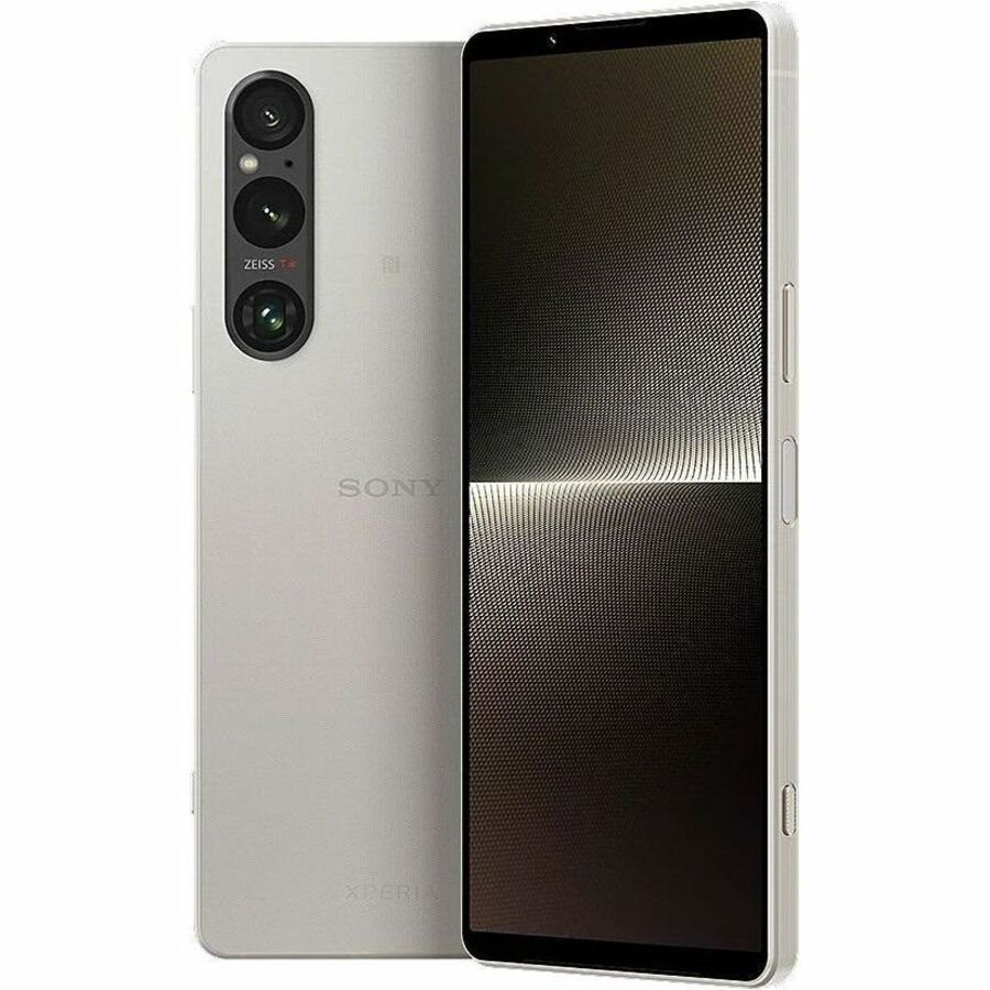 Sony Xperia 1 V 256 GB Smartphone - 16.5 cm (6.5") OLED 3840 x 1644 - Octa-core (Single-core (1 Core) 3.20 GHz Quad-core (4 Core) 2.80 GHz Triple-core (3 Core) 2 GHz) - 12 GB RAM - Android 13 - 5G - Platinum Silver