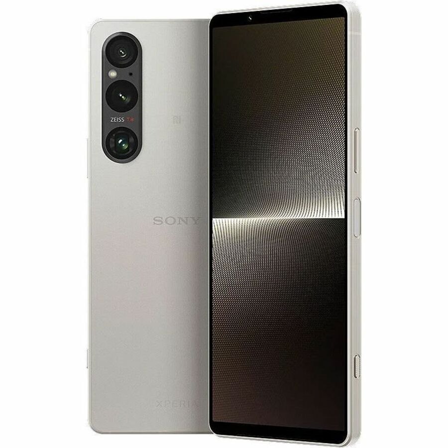 Sony Xperia 1 V 256 GB Smartphone - 16.5 cm (6.5") OLED 3840 x 1644 - Octa-core (Single-core (1 Core) 3.20 GHz Quad-core (4 Core) 2.80 GHz Triple-core (3 Core) 2 GHz - 12 GB RAM - Android 13 - 5G - Platinum Silver