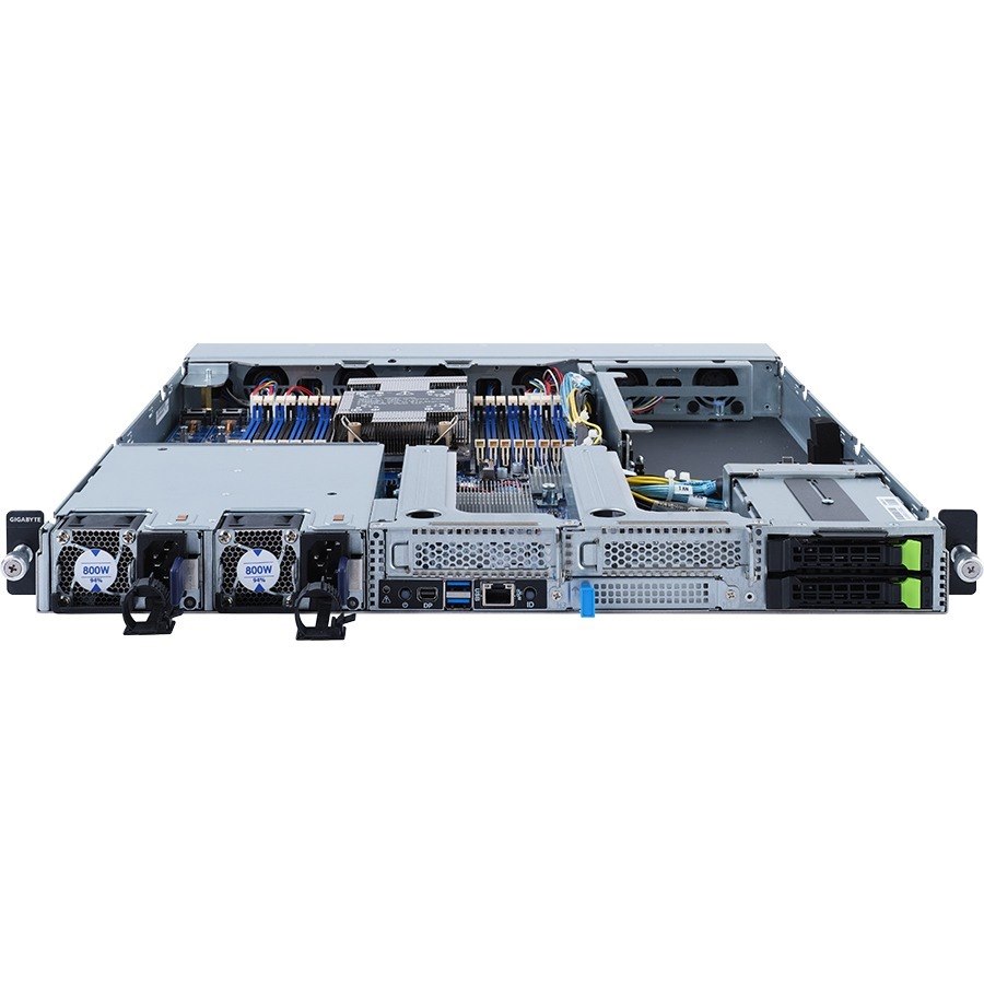 Gigabyte E162-220 Barebone System - 1U Rack-mountable - Socket LGA-4189 - 1 x Processor Support