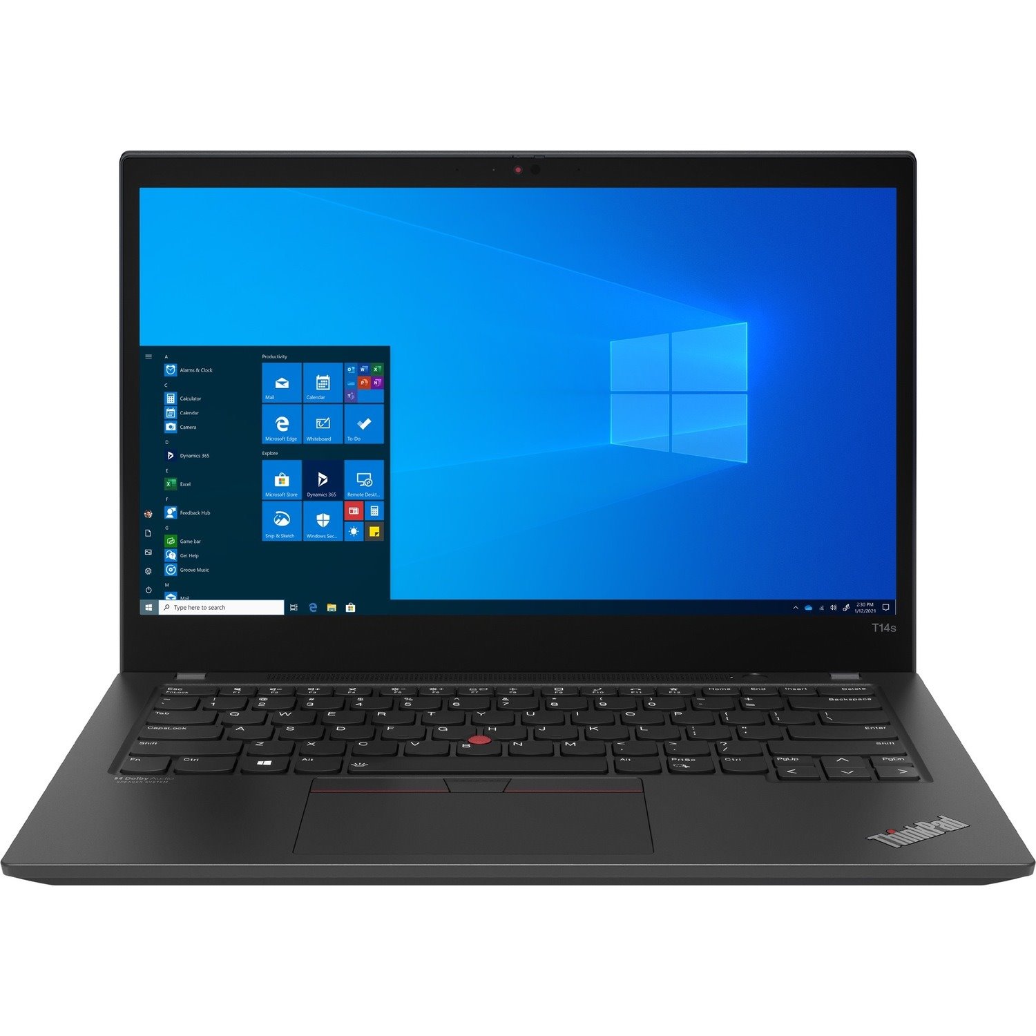 Lenovo ThinkPad T14s Gen 2 20WMS1E300 14" Notebook - Full HD - Intel Core i5 11th Gen i5-1135G7 - Intel Evo Platform - 16 GB - 512 GB SSD - English Keyboard - Villi Black