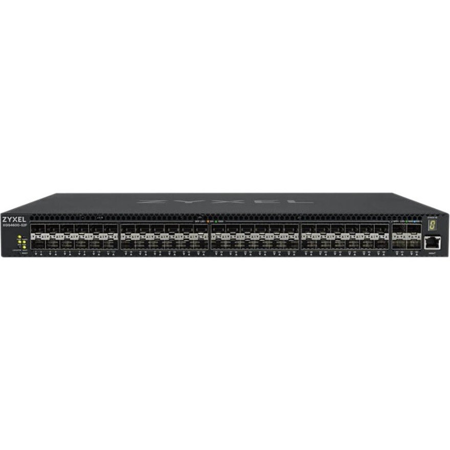 ZYXEL 48-port GbE L3 Managed Fiber Switch with 4 SFP+ Uplink