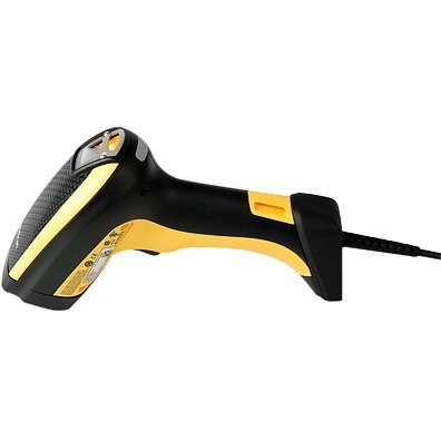 Datalogic PowerScan PD9130-K1 Handheld Barcode Scanner Kit - Cable Connectivity - Yellow