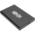 Tripp Lite USB 3.0 SuperSpeed External 2.5 in. SATA Hard Drive Enclosure with Built-In Cable and UASP Support