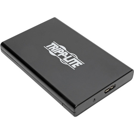 Tripp Lite by Eaton USB 3.0 SuperSpeed External 2.5 in. SATA Hard Drive Enclosure with Built-In Cable and UASP Support