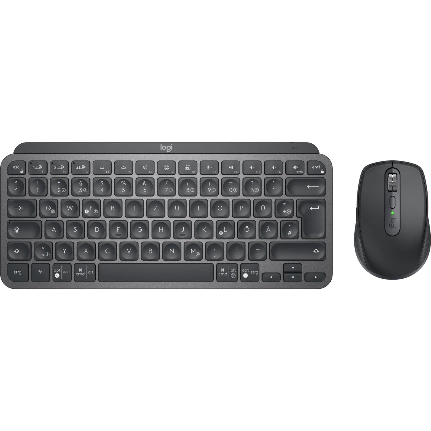 Logitech MX Keys Mini Combo for Business Keyboard & Mouse - German