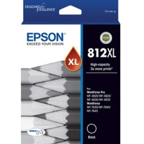 Epson DURABrite Ultra 812XL Original High Yield Inkjet Ink Cartridge - Black Pack
