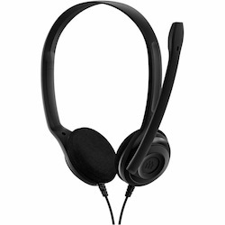 EPOS PC 3 Chat Wired On-ear Stereo Headset - Black