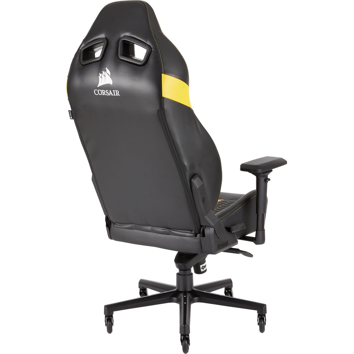 Corsair T2 ROAD WARRIOR Gaming Chair - Black/Yellow