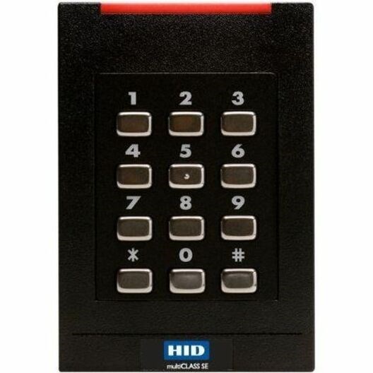 HID multiCLASS SE RPK40 Contactless Smart Card Reader - Wall Switch Keypad