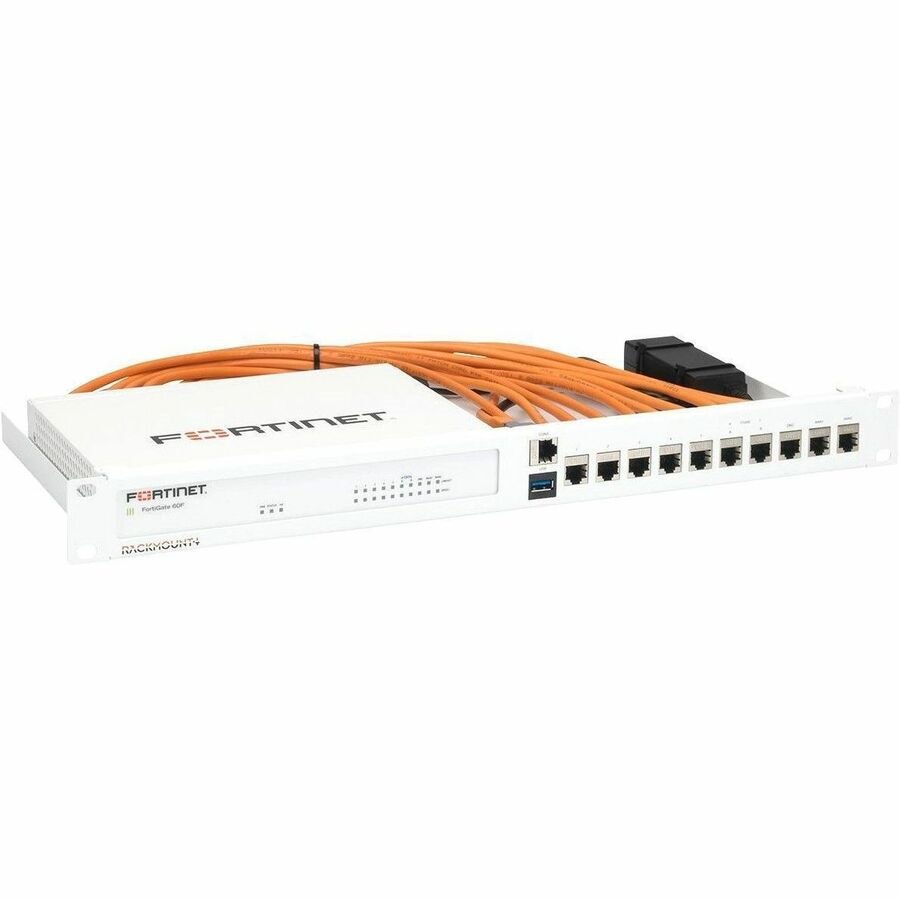 RACKMOUNT.IT FortiRack 1U Rackmount Kit for Firewall - Signal White