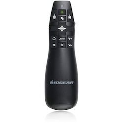 IOGEAR GreenPoint Pro GME435G Presentation Pointer - Radio Frequency - USB 2.0 - Laser - 1 Pack