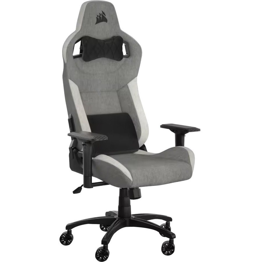 Corsair T3 RUSH Fabric Gaming Chair (2023) - Grey/White