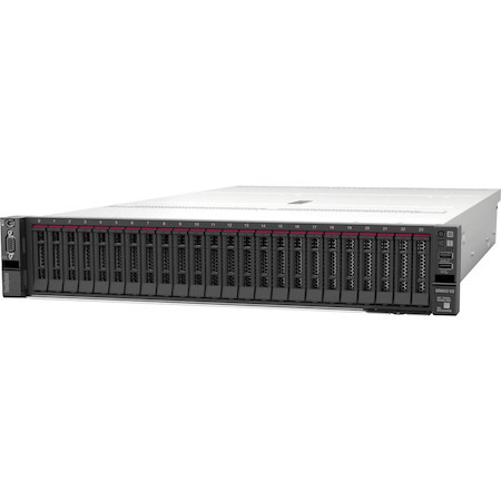Lenovo ThinkSystem SR650 V2 7Z73A06ENA 2U Rack Server - 1 x Intel Xeon Silver 4309Y 2.80 GHz - 32 GB RAM - Serial ATA/600, 12Gb/s SAS Controller