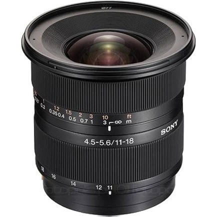 Sony SAL-1118 DT 11-18mm f/5.5-5.6 Super Wide Zoom Lens