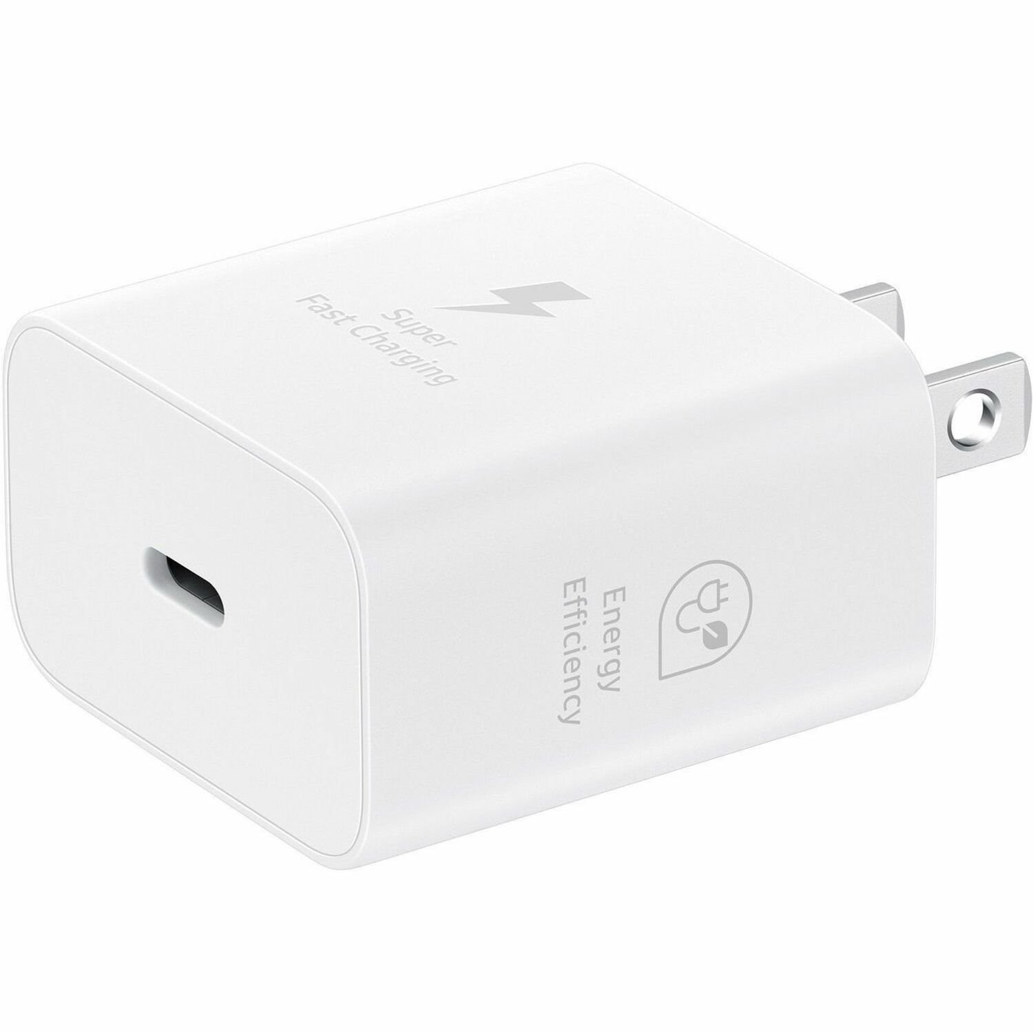 Samsung 25W PD Power Adapter with USB C Cable, White