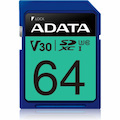 Adata Premier Pro 64 GB Class 10/UHS-I (U3) V30 SDXC
