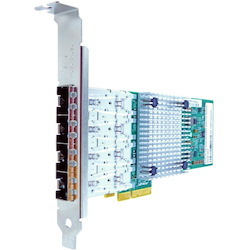 Axiom 1Gbs Quad Port SFP PCIe x4 NIC Card - PCIE-4SFP-AX